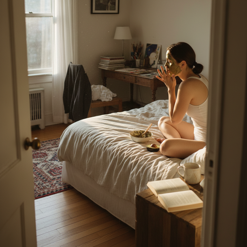 5. Overnight Masking with Raw Ingredients