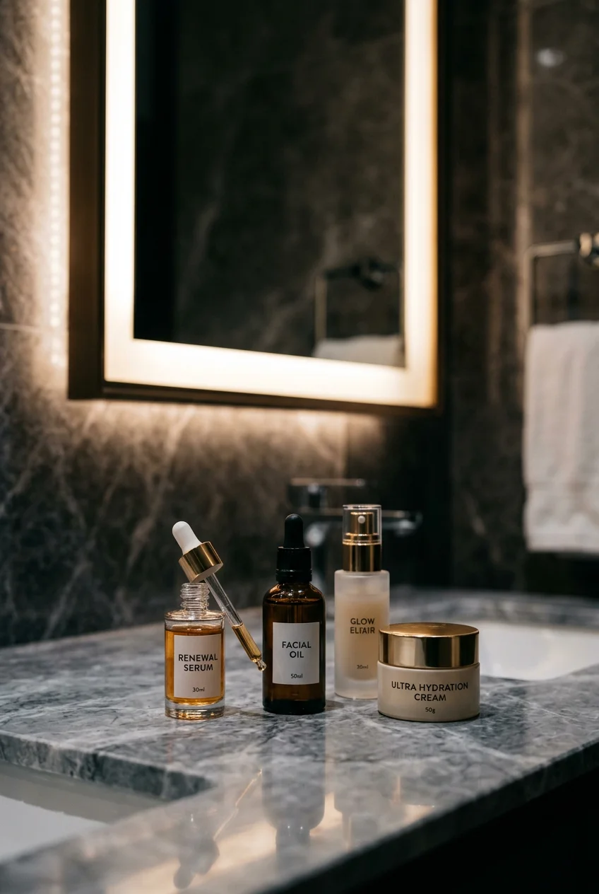 1. Master the Double Cleanse for an Aesthetic Night Routine Skincare