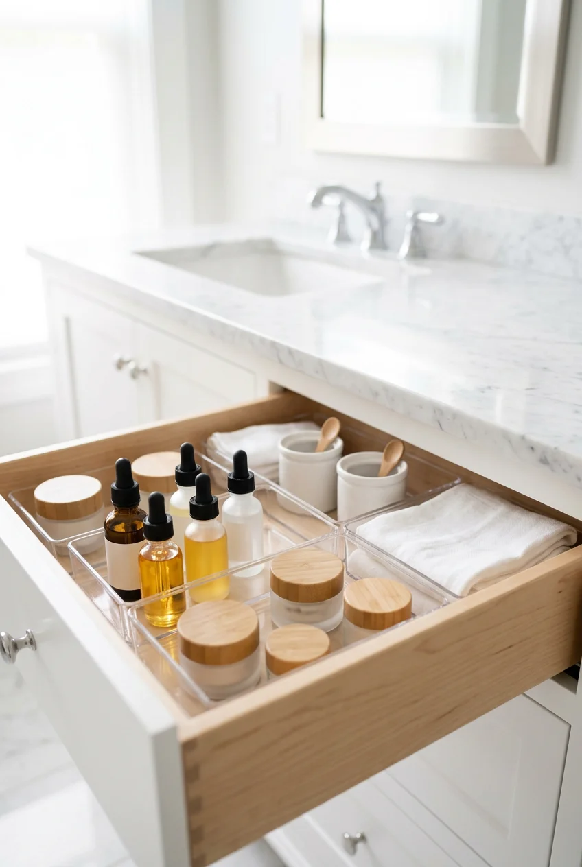 skincare drawer organization - 14 Skincare Drawer Organization That Actually Work
